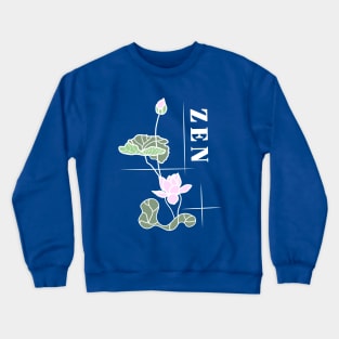 Zen Lotus Meditation Crewneck Sweatshirt